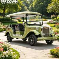 Voiture de tourisme électrique classique vintage personnalisable populaire, 5 passagers, garantie 2 ans, marque ZOWN, 4 roues, sur mesure