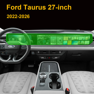 Protector de Pantalla de Vidrio Templado 9H Resistente a Arañazos y Aceite para el Panel de Información y Navegación del Ford <span class=keywords><strong>Taurus</strong></span> 22-2026 - Product Image 2