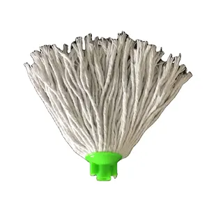 bulk recycled synthetic open end cotton mop yarn head for floor cleaning