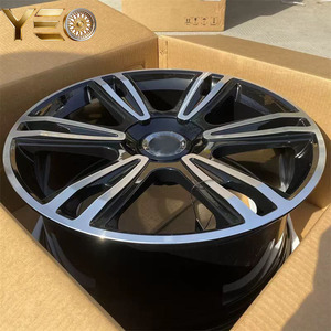 Jantes en alliage forgé noir usiné de 19, 20, 21, 22 pouces, 5x112, 5x120, à double <span class=keywords><strong>5</strong></span> branches, vente en gros pour S3 Bentley - Product Image 4