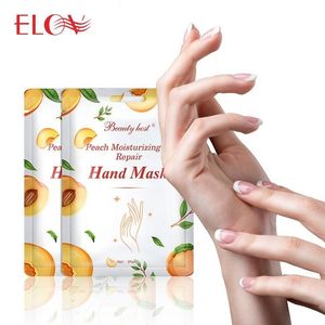 Peach Hand Care Mask <b>Glove</b> Wholesales Moisturizing Nourishing Repairing Whitening Hand Mask - Product Image 1