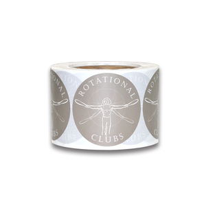 Printing Custom Round <strong>Sticker</strong> Waterproof Vinyl <strong>Packing</strong> Label Printing Label Barcode <strong>Stickers</strong> - Product Image 1