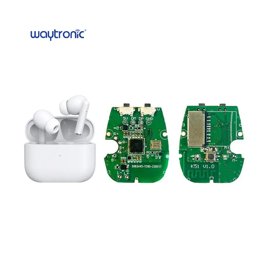 OEM TWS ईरफ़ोन मदरबोर्ड PCBA पीसीबी विधानसभा वायरलेस ईरफ़ोन टर्नकी सेवा विकास और डिजाइन PCBA विधानसभा