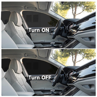 Película Inteligente para Ventanas PDLC con Control Remoto, Autoadhesiva, Cambio Instantáneo para Privacidad Inteligente, Perfecta para Autos