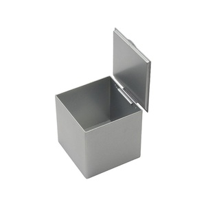 Cheap coffee tea Square tin case metal coffee tea tin box container