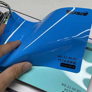 Pellicola Vinilica per Carrozzeria Auto Serie Crystal Blu PET di Alta Qualità a Prezzo Speciale, Cambio Colore, Oltre <span class=keywords><strong>300</strong></span> Colori - Product Image 4
