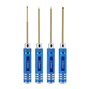 Destornillador hexagonal de cabeza hexagonal Powerlift OEM de precisión <span class=keywords><strong>1</strong></span>,5mm/2,0mm/2,5mm/3,0mm ODM - Product Image 1