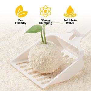 Arena para Gatos Orgánica a Base de Yuca con Carbón Activado para Desodorizar, Inhibición de Bacterias, Aglutinación Firme, No se Pega a la Maceta - Product Image 2