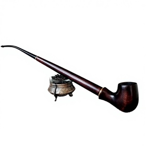 Pipa de Fumar de Madera Tallada a Mano, Moderna y de Alta Calidad, con Acabado Esmerilado, Ecológica, 10 cm - Product Image 2