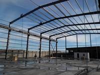 Atelier préfabriqué en structure légère en acier, entrepôt préfabriqué, soudage, pliage, couleur personnalisée, ISO9001