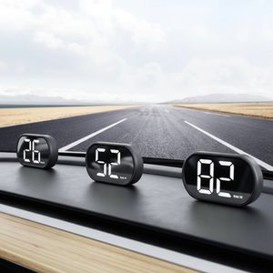 จอแสดงผลบนกระจกหน้ารถ Universal Car HUD X2 แบบเสียบใช้งานได้ทันที พร้อมระบบ GPS แสดงผลแบบ Head Up Display หน้าจอ TFT แสดงความเร็วแบบดิจิตอลสำหรับรถยนต์ - Product Image 1