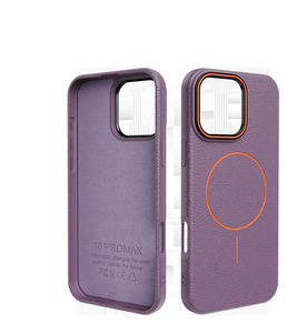 Custodia per telefono con ricarica wireless magnetica alla moda per <span class=keywords><strong>iPhone</strong></span> 17 Air 14 15 16 Pro Max, in <span class=keywords><strong>silicone</strong></span> Dermatoglyph, <span class=keywords><strong>cover</strong></span> posteriore protettiva integrale - Product Image 6