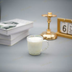 Coupe de bougie de glacier de haute qualité aromathérapie personnalisée cire de soja écologique pour la maison pour les bars pour Noël - Product Image 3