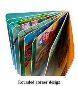 Impression personnalisée de livres cartonnés pour enfants, livres d'histoires éducatifs découpés sur mesure pour enfants, prix d'usine OEM ODM - Product Image 3