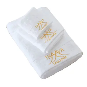 Factory Cheap Wholesale Hotel Bath Towel Customized White Cotton Hotel Bath Towel
