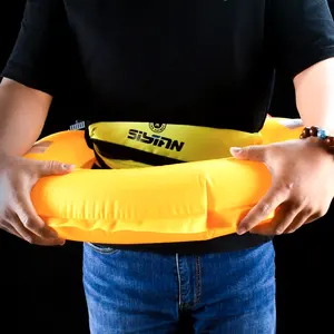 Boia salva-vidas profissional com alargamento ajustável da cintura equipamento de auto-resgate ao ar livre