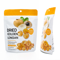 Pochette debout à fermeture éclair imprimée personnalisée Noix de cajou Noix d'arachide Fruits secs Plantain Chips de pomme de terre Snack Sac d'emballage alimentaire
