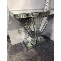 Ensemble de table console moderne et luxueuse pour salon, entrée, couloir, meubles de maison