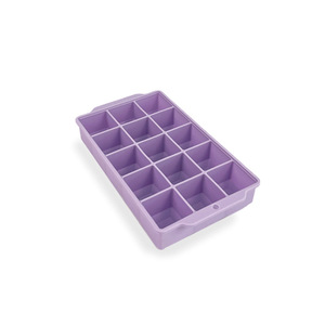 Hot Sale <strong>Custom</strong> Silicone <strong>Ice</strong> <strong>Cube</strong> Tray Easy Release <strong>Reusable</strong> <strong>Ice</strong> <strong>Cube</strong> Square Shaped Silicone <strong>Ice</strong> Mold Tray - Product Image 1