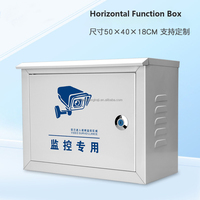 Carcasa protectora de la Cámara Caja impermeable Interruptor de encendido Exterior a prueba de lluvia y seguridad Ingeniería CCTV Caja de conexiones de hierro