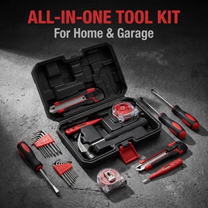 Kit de Herramientas Manuales Portátiles de 15 Piezas para Reparaciones y Tareas de Mantenimiento Diario en el Hogar - Product Image 5
