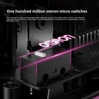 Souris de jeu et de bureau LEOBOG GM5 Pro sans fil, tri-mode, 1000 Hz, 55 g, légère, ergonomique, haute performance, programmable, cadeau
