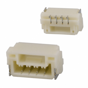 Proveedores de componentes electrónicos Conector Header de montaje superficial en ángulo recto de 4 posiciones 1.25mm SM04B-GHS-TB (LF)(SN) - Product Image 3