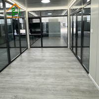 Maison préfabriquée portable, maison modulaire multi-usages pour entrepôt, bureau