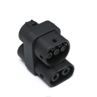 Adaptateur de connecteur EV DC CCS1 vers CCS2, chargeur rapide 1000V, convertisseur pour véhicules électriques européens, catégorie de produits : connecteurs EV