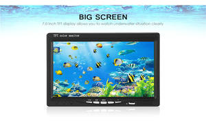 Usine en gros 7 pouces 50m alliage d'aluminium en forme <span class=keywords><strong>de</strong></span> poisson 1000 <span class=keywords><strong>ligne</strong></span> caméra 7 pouces dispositif <span class=keywords><strong>de</strong></span> pêche visuel détecteur <span class=keywords><strong>de</strong></span> poisson - Product Image 6