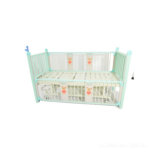 Lit médical manuel pédiatrique Kang Jun 2150*960*500mm avec barrière de sécurité pour usage hospitalier des enfants - Product Image 4