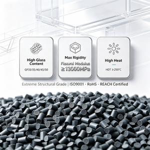 Gránulos de <span class=keywords><strong>PA66</strong></span> GF33 Reforzados con Fibra de Vidrio de Alta Calidad para Moldeo por Inyección, para Componentes de Alta Resistencia y Piezas Estructurales - Product Image 3