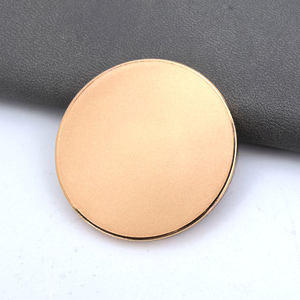 Koin yang Dapat Diukir 40mm Bulat Bahan Paduan Seng Logam Berlapis Emas Perak Padat Koin Tantangan Kosong untuk Pengukiran Laser Bisnis - Product Image 6