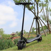 Trottinette électrique pliable pour adultes avec pneus larges et freins à double disque, en alliage d'aluminium, portable, pour les trajets urbains, 35 km/h, batterie 4,4-10,4 Ah