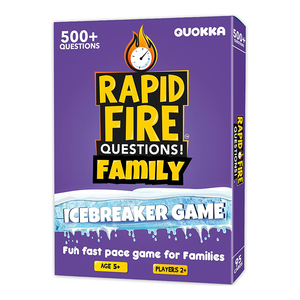 Carte da Gioco Personalizzate QUOKKA Icebreaker - Carte in Carta e PVC, Gioco per Famiglie con Oltre 500 Domande, per Bambini 8-12 Anni e Adulti, Vendita all'Ingrosso - Product Image 4