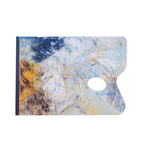 <span class=keywords><strong>Palette</strong></span> <span class=keywords><strong>jetable</strong></span> détachable Palettes de <span class=keywords><strong>peinture</strong></span> en papier Pad Aquarelle Huile <span class=keywords><strong>Palette</strong></span> de mélange d'artiste anti-saignement tenue à la main - Product Image 3