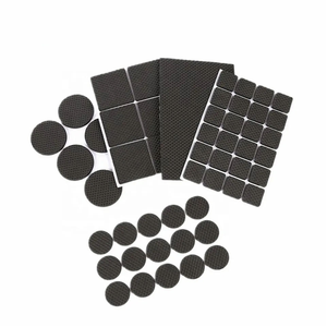 2026 Tapis en EVA auto-adhésif noir épais pour pieds <span class=keywords><strong>de</strong></span> <span class=keywords><strong>table</strong></span> et chaises, résistant aux rayures, silencieux, antidérapant, modèle maille - Product Image 5