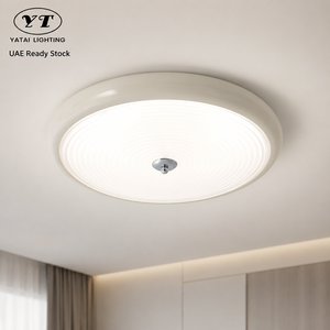 Modern Flush Mount Led <b>Ceiling</b> <b>Light</b> Iron Glass Shade <b>Remote</b> Dimmable Tri Color For Home Decoration Bedroom Living Room - Product Image 1