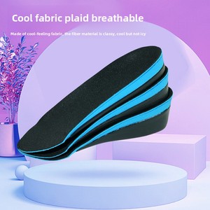 Semelles intérieures invisibles pour augmenter la taille, respirantes et confortables, inserts de chaussures avec amorti en EVA pour hommes et femmes, semelles intérieures de sport - Product Image 2