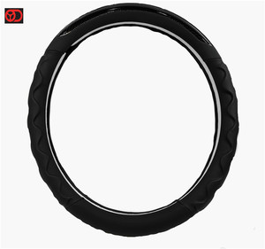 ปลอกหุ้มพวงมาลัยรถยนต์หนังแท้ ระบายอากาศได้ดี ขนาด 38 ซม. ใช้ได้ทุกฤดู อุปกรณ์ตกแต่งภายในสำหรับรถยนต์ Hiace Q50 <span class=keywords><strong>Ford</strong></span> <span class=keywords><strong>Mustang</strong></span> - Product Image 4