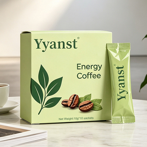 กาแฟบำรุงร่างกายจากธรรมชาติ OEM ODM 10 กรัม*10 ซอง เครื่องดื่มเพื่อสุขภาพสำเร็จรูปทุกวัน - Product Image 6