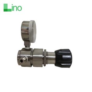 1/4npt Tipo pistón Ajustable Nitrógeno Regulador de gas de baja presión Válvula reductora de presión para aire - Product Image 5