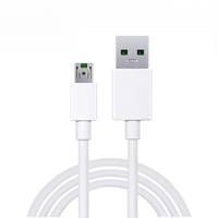 Kabel Data USB Pengisian Cepat Vooc 5A untuk Ponsel Android Baru Model V8 Micro USB 1m/2m Grosir Pabrik