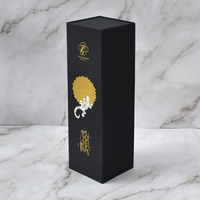 Caja de Envío de Papel Reciclado Personalizada con Logotipo en Relieve UV y Forro de Esponja para Pequeñas Empresas, Comercio Electrónico y Marca