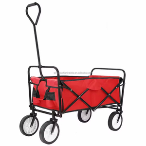 Chariot pliable avec roues, chariot utilitaire pliable pour le camping, le jardin, <span class=keywords><strong>la</strong></span> plage, le pique-nique, les courses - Product Image 5