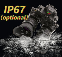 Pvs31portabel saku Mini definisi tinggi penglihatan malam Gen2 + FOM asli 1600 P43 fosfor hijau penglihatan malam daya tinggi PVS31