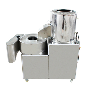 Machine industrielle et commerciale Lerford pour le lavage et le pelage des pommes de terre et des légumes racines, moteur 2,2 kW, garantie 1 an - Vente chaude - Product Image 4