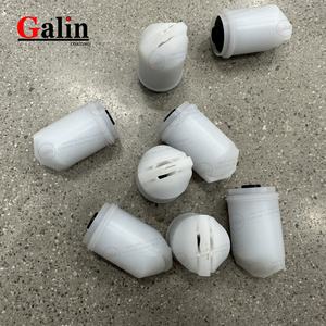 Boquilla ND PRO 1073726, ranuras convergentes duales, carcasa con electrodo para pistola pulverizadora de polvo de montaje en tubo automático, NON-OEM - Product Image 4