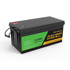 Batterie au lithium-ion LiFePO4 personnalisable 2560Wh 100Ah 25.6V pour système solaire domestique de secours, 8000 cycles - Product Image 5