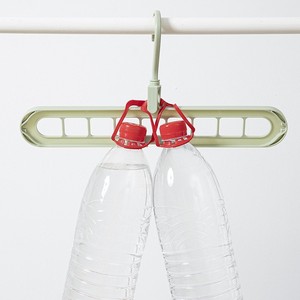 Nine Hole Clothes Hanger Multifunctional Storage Rack For Wardrobe Folding Magic Rotating <b>Hook</b> Type Plastic Hangers - Product Image 3